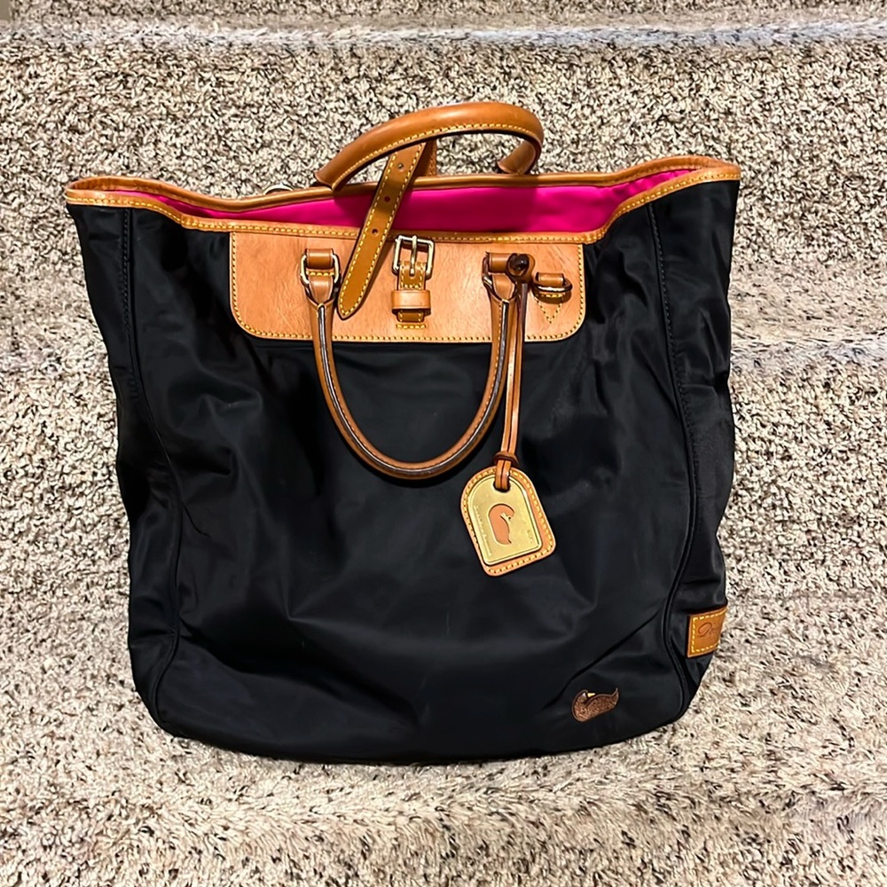Dooney and Bourke black nylon bag